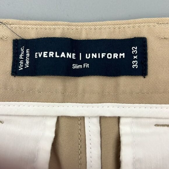 NWOT Everlane The Performance Chino | Uniform Slim Fit in TRENCH COAT KHAKI - Picture 5 of 11